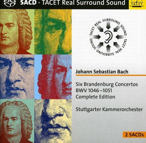 Bach (1685-1750) - Brandenburg Concerto, 1-6, : Stuttgart Co - Import 2 SACD Hybrid