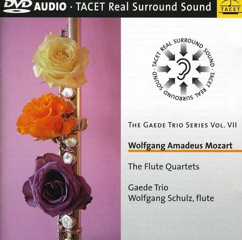 Mozart (1756-1791) - Flute Quartet, 1-4, : W.schulz(Fl)Gaede Trio - Import DVD Audio