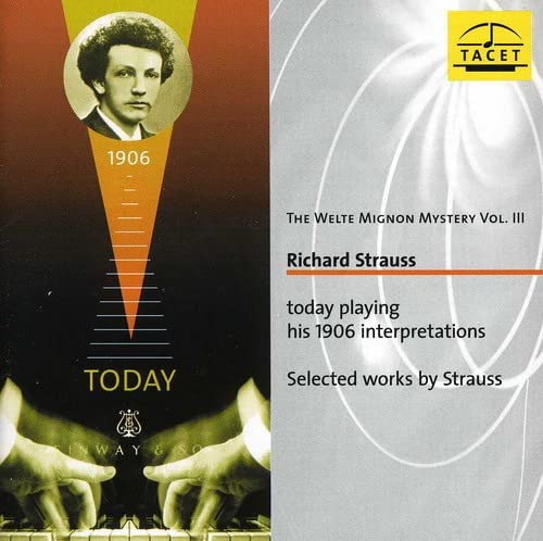 Strauss, Richard (1864-1949) - Welte-mignon Piano Rolls: R.strauss - Import CD