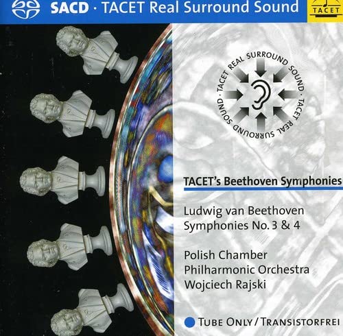 Beethoven (1770-1827) - Symphonies Nos, 3, 4, : Rajski / Polish Chamber Philharmonic - Import SACD Hybrid
