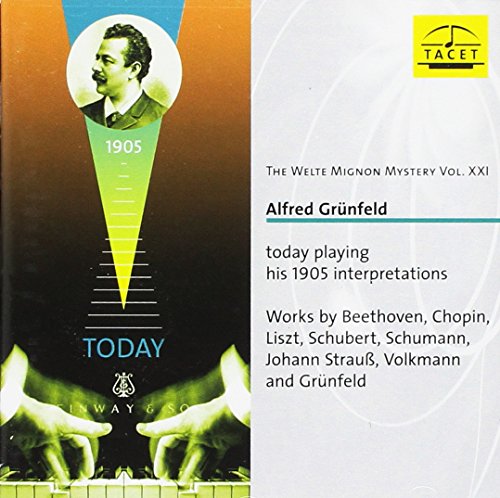 GRUNFELD ALFRED - Alfred Grunfeld - today playing his 1905 interpretations - Import CD