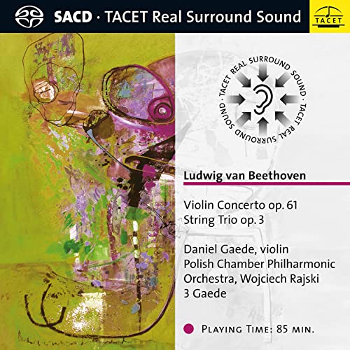 Beethoven (1770-1827) - Violin Concertos: Gaede(Vn)Rajski / Polish Chamber Po +string Trio, 1, : Gaede Trio - Import 2 SACD Hybrid
