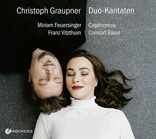 Graupner (1683-1760) - Cantatas: Feuersinger(S)Vitzthum(Ct)Barczi / Capricornus Consort Basel - Import CD
