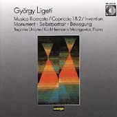 Uriarte, begona / Hermann, Karl-mrongovius - Ligeti: Musica Ricercata. Capriccio 1 & 2. Monumen - Import CD