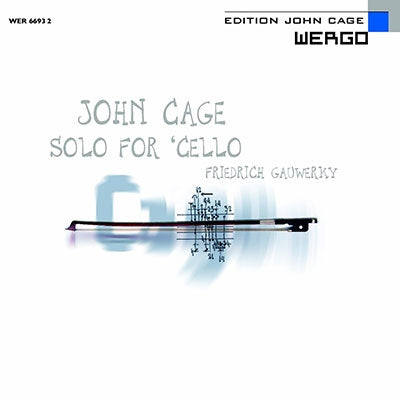 Cage / Gauwerky / Knoop - John Cage: Solo for Cello - Import CD