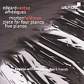 Bugallo-Williams Piano Duo - Morton Feldman: Ameriques / Piece for Four Pianos - Five Pianos - Import CD