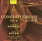 Academy Of St Martin In The Fields - Handel: Concerti Grossi, Op 6 Nos 5-8 - Import CD