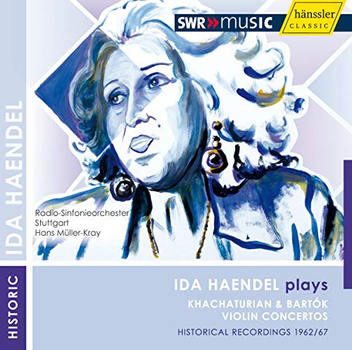 KHATCHATURIAN & BART - Ida Haendel Plays Khachaturian and Bartok - Import CD