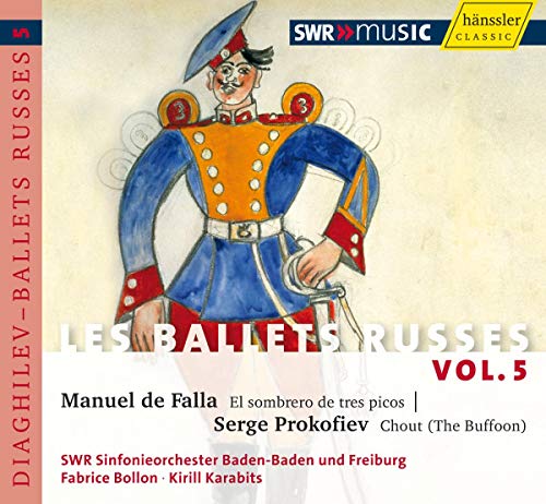 Falla (1876-1946) - Falla El Sobrero de Tes Picos, Prokofiev Chout Suite : Bollon / Karabits / SWR Symphony Orchestra - Import CD