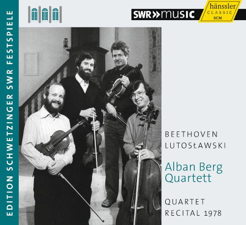 Beethoven (1770-1827) - Beethoven String Quartet No.7, Lutoslawski String Quartet : Alban Berg Quartet (Schwetzingen 1978) - Import CD