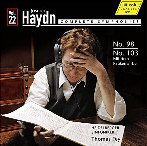 Haydn (1732-1809) - Symphonies Nos.98, 103 : Fey / Heidelberg Symphony Orchestra - Import CD