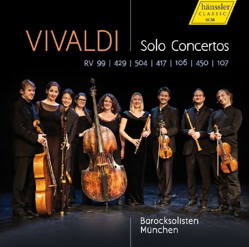 Vivaldi (1678-1741) - Solo Concertos : Barocksolisten Munchen - Import CD