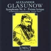 Neeme Jarvi - Glazunov:Symphony No.6/Poeme Lyrique - Import CD