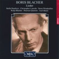 Blacher / Doufexis / Windmuller / Lincoln - Boris Blacher - Lieder - Import CD