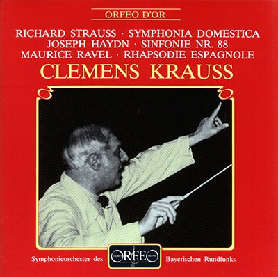 Clemens Krauss - R. Strauss: Symphonie No. 88 / Rhapsodie Espagnole - Import CD