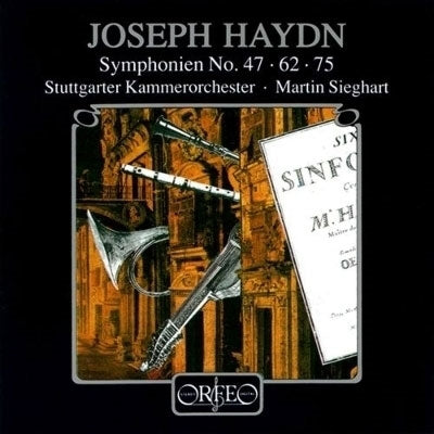 Martin Sieghart - Haydn: Symphonies 47,62 & 75 - Import CD
