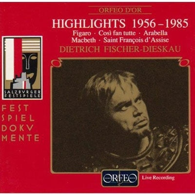 Mozart / Strauss / Fischer-dieskau / Swallisch - Salzburg Festival highlights (1956-85) - Import CD