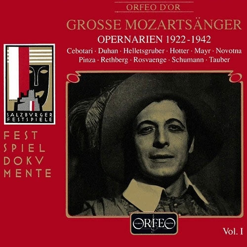 Luise Helletsgruber, Richard Mayr - Great Mozart Singers Series, Vol. 1 - Import CD