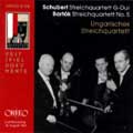 Bartok / Schubert / Hungarian String Quartet - Festspieldokumente - Bartok, Schubert / Hungarian Quartet - Import CD