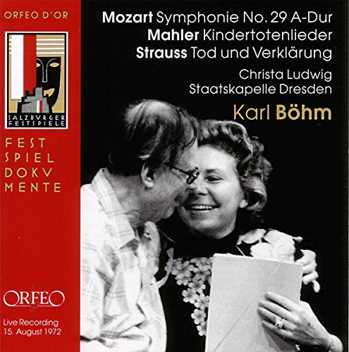 Mozart / Strauss, R. - Sym.29 / Tod Und Verklarung: Bohm / Skd +kindertotenlieder: C.ludwig Salz - Import CD