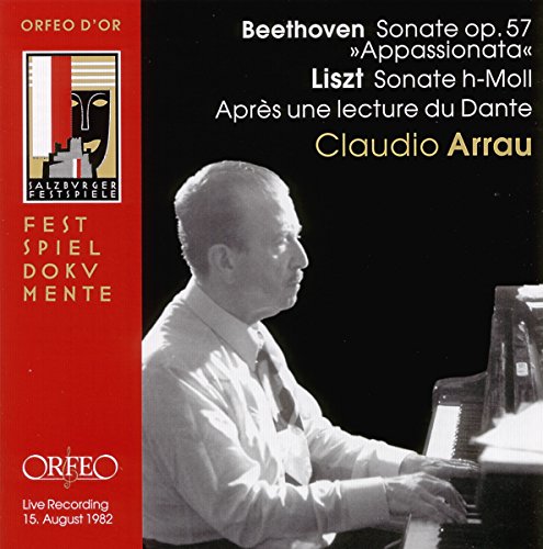 Liszt (1811-1886) - Piano Sonata, Dante Sonata: Arrau +beethoven: Piano Sonata, 23, - Import CD