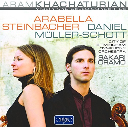 Khachaturian (1903-1978) - Cello Concerto, Violin Concerto : Daniel Muller-Schott(Vc)Arabella Steinbacher(Vn)Sakari Oramo / City of Birmingham Symphony Orchestra - Import CD