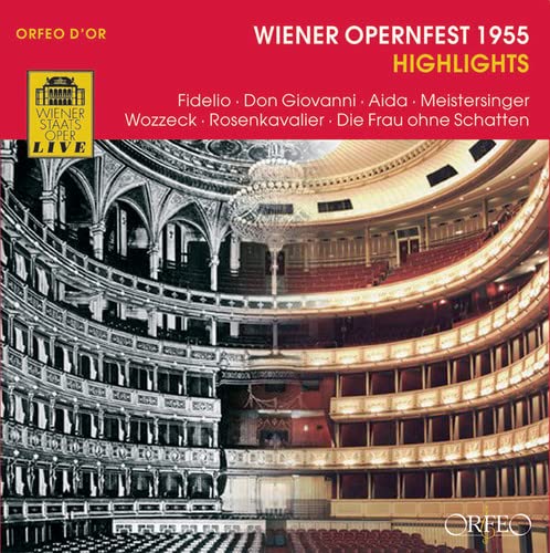 BEETHOVEN / MOZART / VERDI / WAGN - Wiener Opernfest 1955 Highlights - Import 3 CD