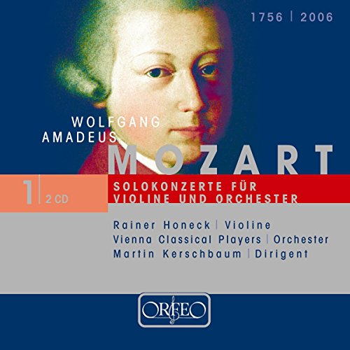 Mozart (1756-1791) - Violin Concerto.3, 5, Sinfonia Concertante: R.honeck(Vn)Vienna Classical - Import 2 CD