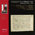 Mozart / Seefried / Werba - Mozart: Lieder -Salzburg 1958-1984 - Import 2 CD