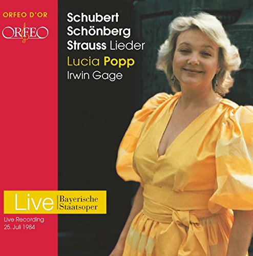 SCHUBERT / SCHONBERG / STRAUSS - Lieder - Import CD