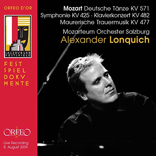 Mozart (1756-1791) - Symphony No, 36, Piano Concerto No, 22, etc : Lonquich(P)/ Salzburg Mozarteum Orchestra - Import CD
