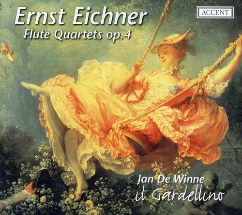 Eichner(1740-1777) - Flute Quartets Op.4: Il Gardellino - Import CD