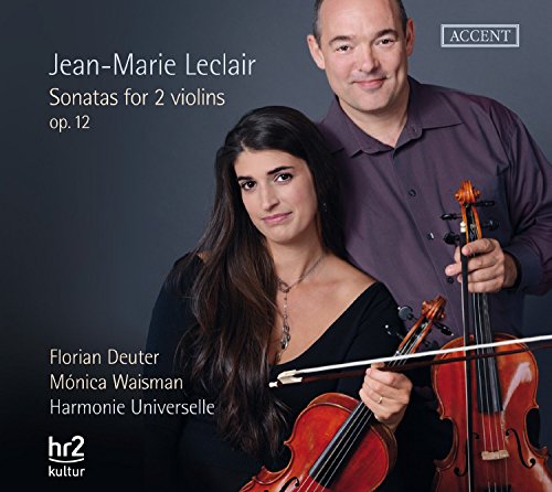 Leclair (1697-1764) - Sonatas for 2 Violins Op.12 : Deuter, Waisman - Import CD