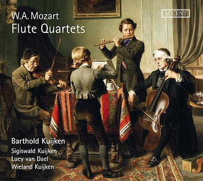 Mozart / Kuijken / Kuijken - Mozart: Flute Quartets - Import CD