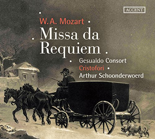 Mozart (1756-1791) - Requiem : Arthur Schoonderwoerd / Cristofori, Gesualdo Consort Amsterdam - Import CD