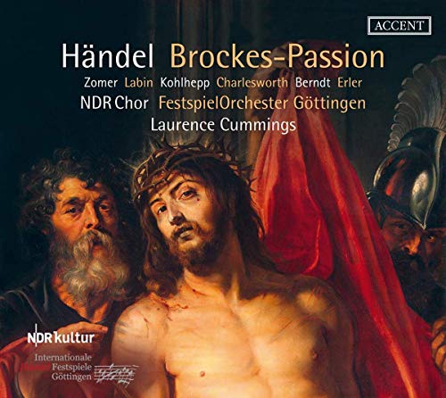 Handel (1685-1759) - Brockes-Passion : Laurence Cummings / Gottingen Festival Orchestra, Zomer, Labin, Kohlhepp, Charlesworth, Berndt, Erler, NDR Choir (2CD) - Import 2 CD