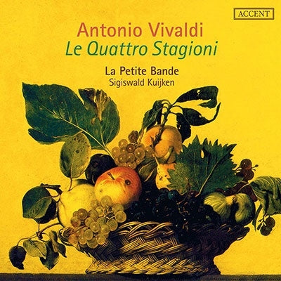 Sigiswald Kuijken, La Petite Band - Vivaldi (1678-1741) Four Seasons: S.Kuijken(Vc Da Spalla)/ La Petite Bande (Vinyl) - Import Vinyl LP Record