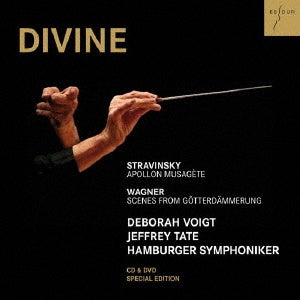 Jeffrey Tate , Hamburg Symphony Orchestra , Deborah Voigt - Stravinsky: Ballet "Apollo leading the Muse" / Wagner: Excerpt from the opera "Götterdämmerung - Import CD+DVD