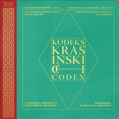 Ensemble Peregrina | Ensemble Dragma | Agnieszka Budzińska-Bennett - Krasinski Codex: Fifteenth-Century Music From Cracow - Import 3 CD