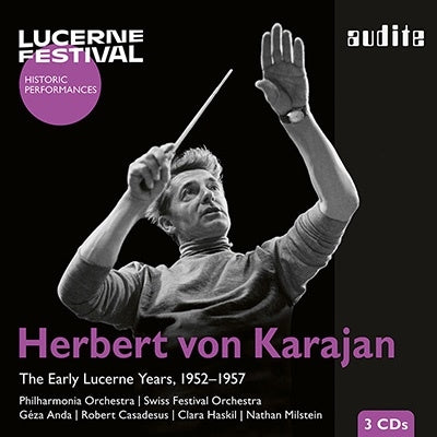 Philharmonia Orchestra - Herbert von Karajan -The Early Lucerne Years 1952-1957 : Philharmonia, Swiss Festival Orchestra - Import 3 CD
