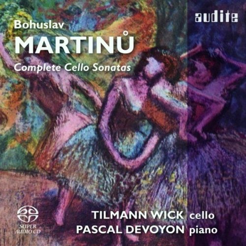 Martinu (1890-1959) - Cello Sonata.1, 2, 3: Wick(Vc)Devoyon(P) - Import SACD Hybrid