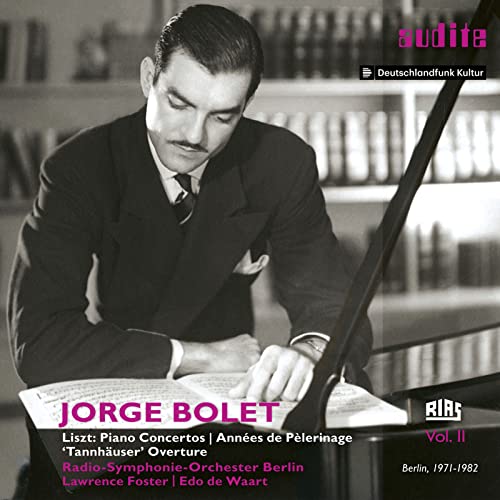 Liszt (1811-1886) - Piano Concertos Nos.1, 2, etc : Jorge Bolet(P)L.Foster / de Waart / Berlin RSO (RIAS Recordings Vol.2) - Import Digipak CD