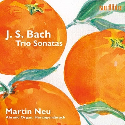 Martin Neu Bach (1685-1750) - Trio Sonatas Nos.1-6 : Martin Neu(Organ) - Import CD Digipak