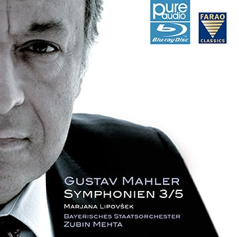 Zubin Mehta - Mahler: Sinfonie Nn.3 E 5 - Import Blu-ray Audio
