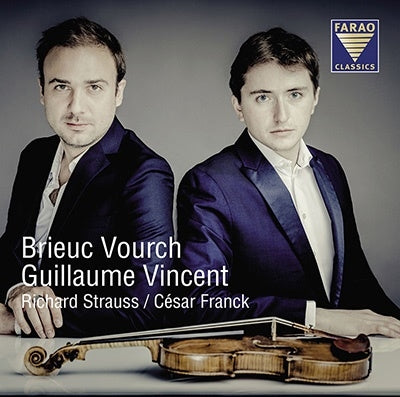 Brieuc Vourch - Richard Strauss / Cesar Franck: Violin Sonatas - Import CD