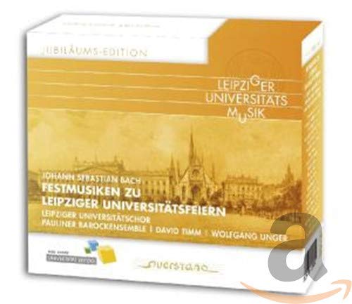 Bach (1685-1750) - Secular Cantatas, Cantata, 36, 198, Etc: D.timm / Unger / Leipzig Univ.cho Pauliner Barockensemble - Import 6 CD