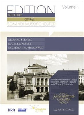 Hermann Abendroth & Bavarian State Orchestra & Berlin Radio Symphony Orchestra - Edition Gewandhausorchester Leipzig Vol.1 - R.Strauss, D'Albert, Humperdinck - Import CD+BOOK