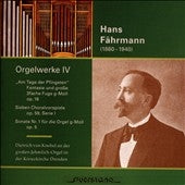 Faehrmann - Hans Fahrmann: Organ Works Vol.4 - Import CD