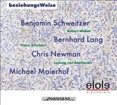 Elole Piano Trio - BeziehungsWeise - Benjamin Schweitzer, Bernhard Lang, Chris Newman, Michael Maierhof - Import CD