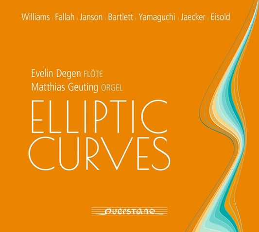 Evelin Degen - Elliptic Curves For Flute&Organ - Import CD